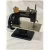 Image 2 : Antique Miniature Singer Sewing Machine 20-10 With Original Instructions