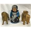 Image 2 : 3 Cast Metal Coin Banks And 6 Advertising Fridge Magnets