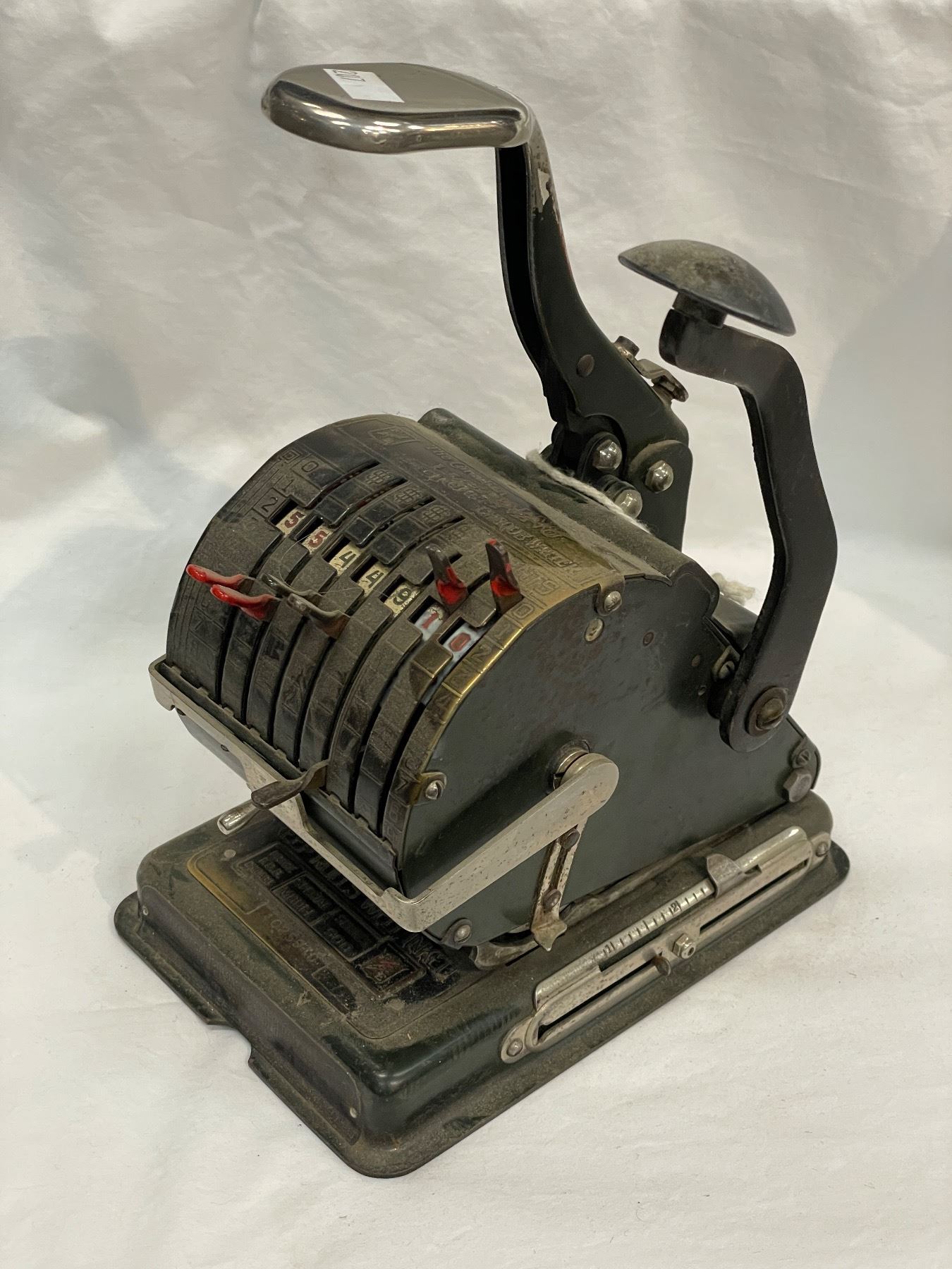 Antique The Canadian Lightning Cheque Writer antique-the-canadian-lightning-cheque-writer