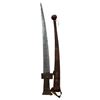 Image 2 : Antique Middle Eastern Sword Wrapped In Leather With Dagger
