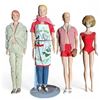 Image 1 : 4 Assorted Vintage Dolls