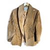 Image 1 : Vintage Pioneer Wear Raw Hide Leather Jacket With Tassels