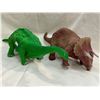 Image 2 : 3 Vintage Battery Operated Dinosaurs, Trendmasters, Iwaya