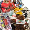 Image 2 : Box Full Of Vintage Collectibles, Dolls, Bubba Can, Cars, Toys, Cans, Bottles, Etc..