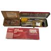 Image 1 : 2 Vintage Outers Gun Cleaning Kits & Vintage Weighing Scales In Original Box