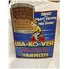 Image 1 : Vintage Wa-Ko-Ver Quick Drying Varnish Countertop Cardboard Display