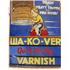 Image 2 : Vintage Wa-Ko-Ver Quick Drying Varnish Countertop Cardboard Display