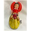 Image 1 : Vintage Tin Litho Wind Up Child Riding Swan