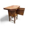 Image 2 : Vintage Oak Tobacco Table With Folding Top