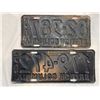 Image 2 : 2 1950S British Columbia License Plates