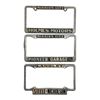 Image 1 : 3 Vintage License Plate Frames, Mission City, & Langley B.C