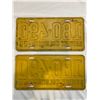 Image 2 : Pair Of 1955 British Columbia License Plates