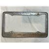 Image 2 : Vintage License Plate Frame Nelson Bills Motors