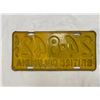Image 2 : 1949 British Columbia License Plate