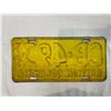 Image 2 : 1939 British Columbia License Plate