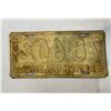 Image 2 : 1937 British Columbia License Plate
