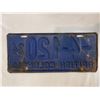 Image 2 : 1934 British Columbia License Plate