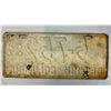 Image 2 : 1931 British Columbia License Plate