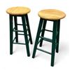 Image 1 : Pair Of Wooden Stools