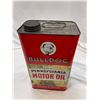 Image 2 : Vintage Bulldog Eaton's Of Canada 1 Imperial Gallon Pennsylvania Motor Oil Can