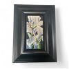 Image 3 : 3 Framed Painted Porcelain Tiles & 4 Silver Cased Salt & Pepper Shakers