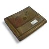Image 2 : Vintage Leather Wallet With Peacock Feather Motif
