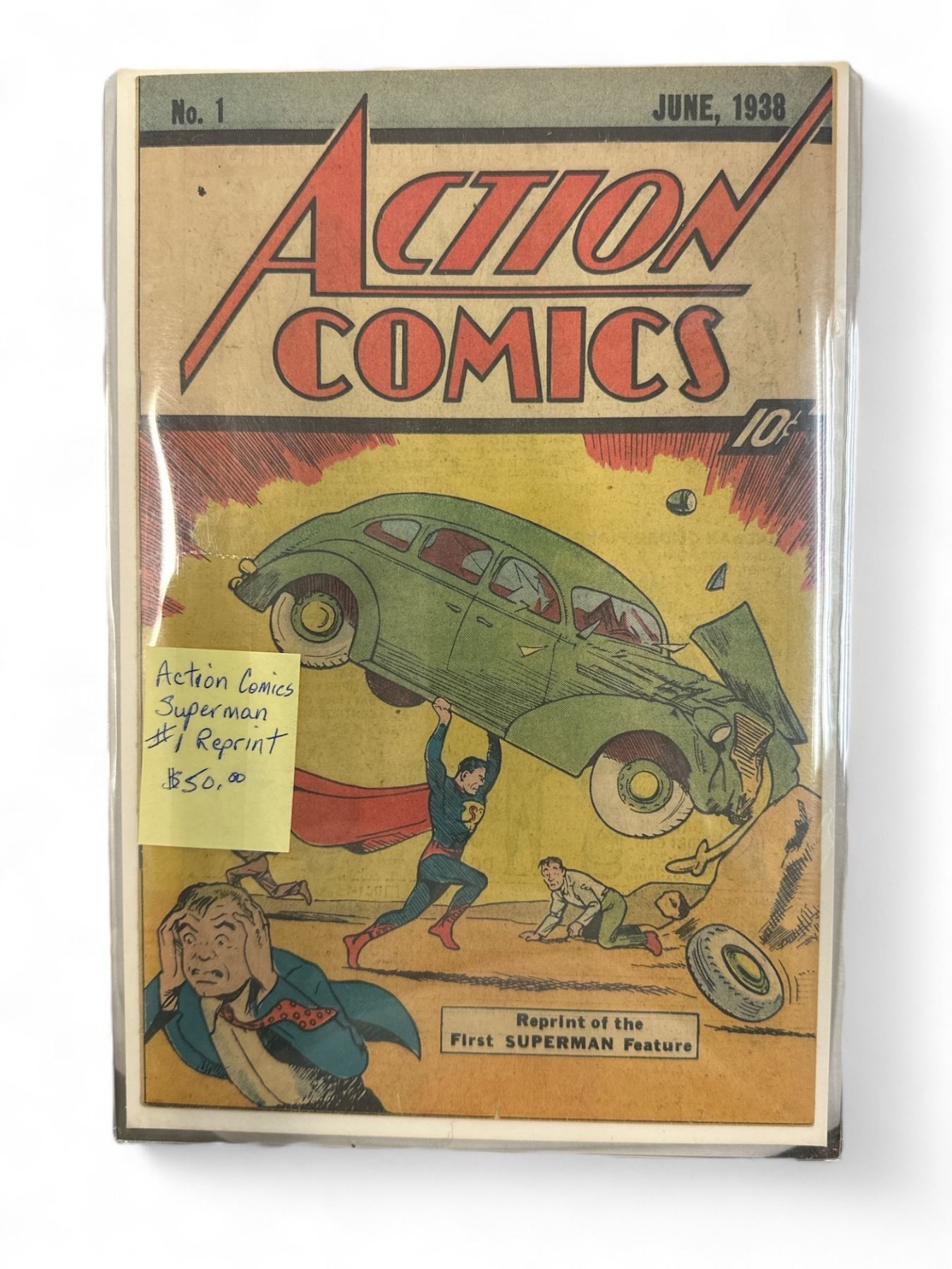 Action Comics Reprint Vintage Action Comics Reprint Of The Superman Feature, #1