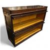 Image 2 : Vintage 2 Tier Lawyers Book Case