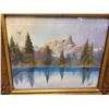 Image 2 : 2 Framed Pastels Of Malique Lake By Wride