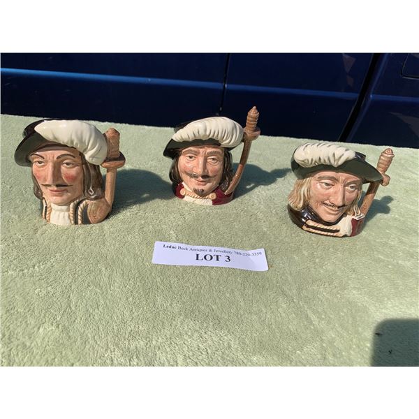 Toby Jugs, Jane Seymour, Harry, The Trapper (check the harry name