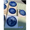Image 3 : Bing & Grondahl Cobalt Blue Copenhagen Porcelain Plates
