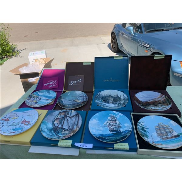 Stobart, CA Brown, Dong Kingman, Krieghoff & Royal Albert Ltd Edition Plates & Discovery Series by K