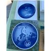 Image 2 : Royal Copenhagen, Bing & Grondahl, & Hutschenreuther Cobalt Blue Plates