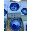 Image 3 : Royal Copenhagen, Bing & Grondahl, & Hutschenreuther Cobalt Blue Plates