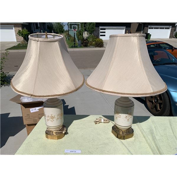 Pair of Vintage Table Lamps
