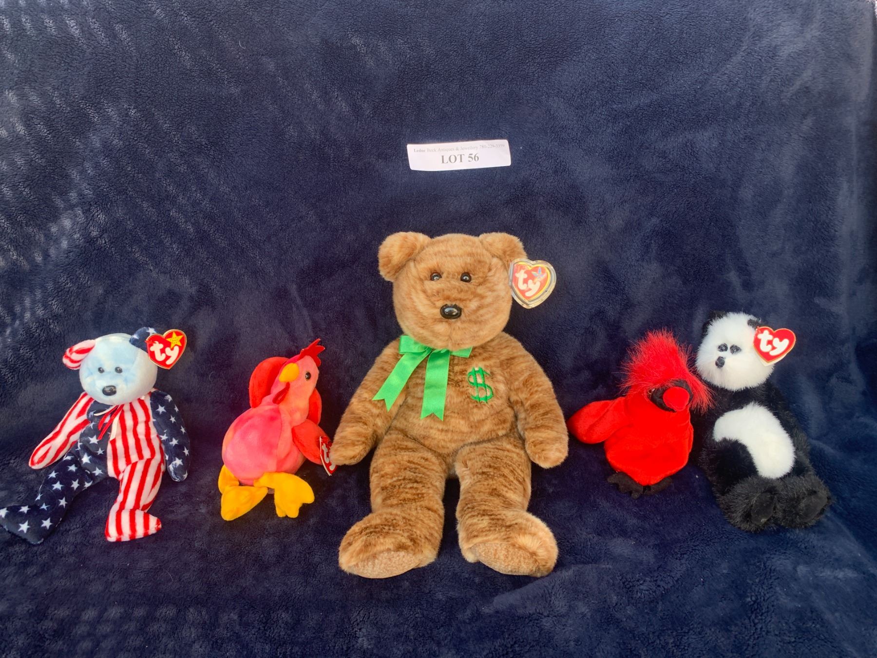 Ty Strut, Mac, Spangle, King Me & Billionaire - Beck Auctions Inc.