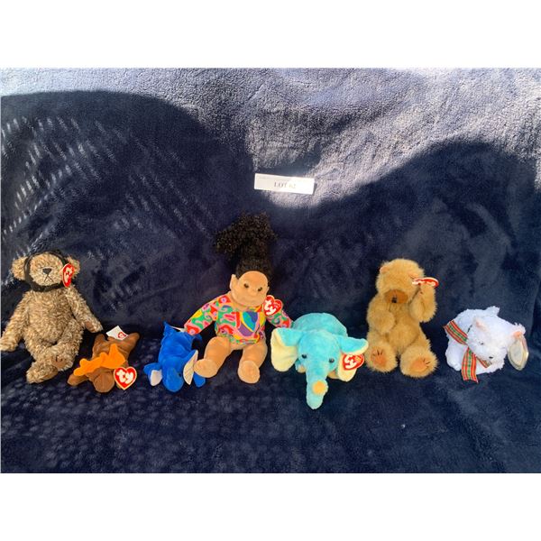 Ty Chocolate, Peanut, Cody, Kirby, Jimbo, Bugsy & Calypso Chocolate, Peanut, Cody, Kirby, Jimbo, Bug