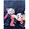 Image 2 : Three Ty Spangle Bears & Three Righty 2000 Elephants