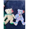 Image 4 : Ty Frankenteddy, 2001 Holiday Teddy, Goat, Woolins &  Ty 2K