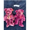 Image 1 : Two Ty 2000 Signature Bears