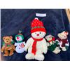 Image 1 : Ty Hollydays, Snowgirl, Mrs. Santa Bear, Weatherby & Snowboy