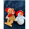 Image 2 : Ty Maple, Buttons, Jingle Pup, Mini Jinglepup, 22000 Holiday Teddy, Chillin, Jangle, 1997 & 2002 Hol