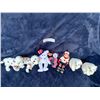Image 1 : Pair of Rescue Dalmations, Teenie Beanie Spangle the Bear, Benjamin, Hat-Trick Hunter & Two Aurora B