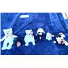 Image 1 : Ty Louisiana Bear w Coin, 2000 Hliday Bear, Ming, Cinders, Chip & Frostiness