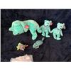 Image 1 : Ty Diddley, Teeny Beanie Coral the Fish, & Iggy the Iguana & Two Ariel Bears