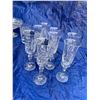 Image 3 : Crystal Champagne & Cordial Glasses, Rectangular Dish, Crystal & Glass Bowls Burgundy Champagne Glas