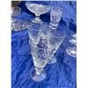 Image 6 : Crystal Champagne & Cordial Glasses, Rectangular Dish, Crystal & Glass Bowls Burgundy Champagne Glas