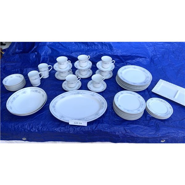 Christine Fine Porcelain China from Japan & Banbury Inn Fine China & 3 Compartment Serving Dish