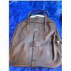 Image 4 : Leather Floral Purse, Burgundy/Green Purse, Brown Bowling Bag & Brown Laptop Carrying Case