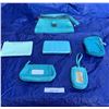 Image 1 : Nine West Turquoise Purse, Cell Phone Pouch & Makeup Bag, Crossover Bag & Goal Makeu Bag
